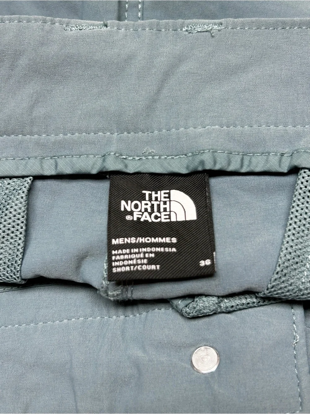 The North Face Nylon Hiking Shorts Men’s Size 36 Gray Outdoor Trail Shorts 6.5”